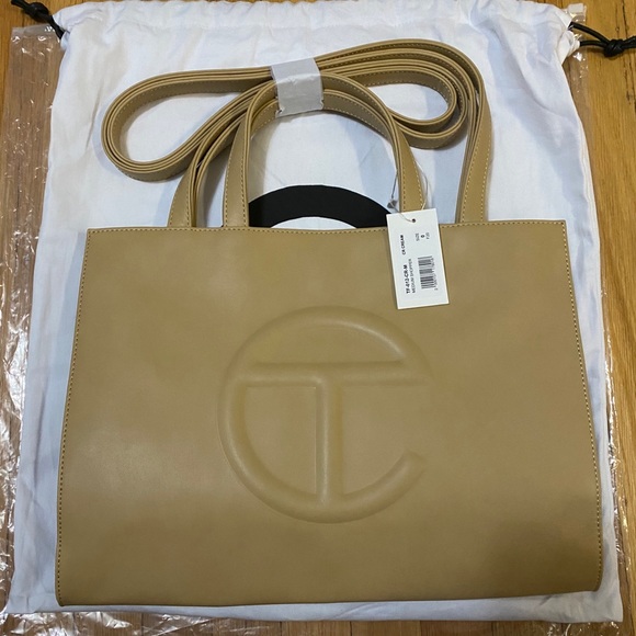 Teflar Handbags - NWT TELFAR - MEDIUM CREAM TOTE Shopping Bag